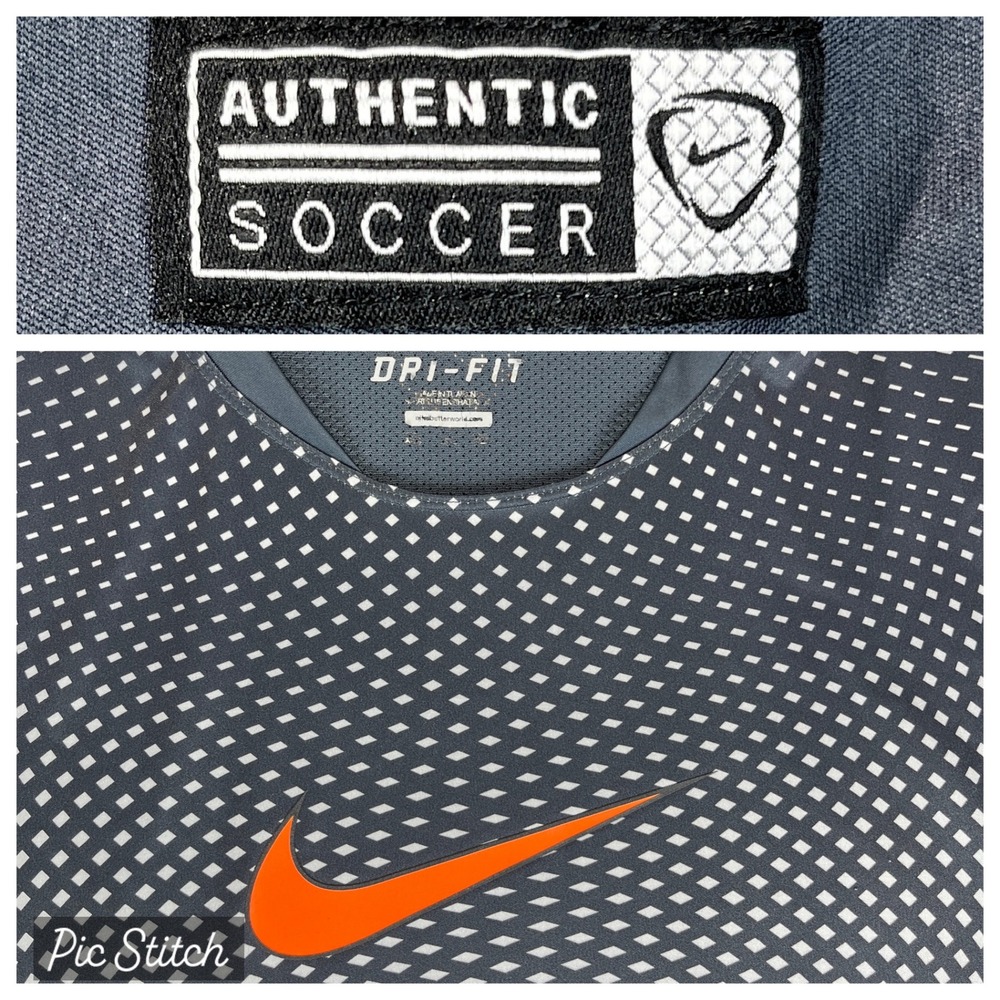 Nike Dri-FIT World Cup Soccer performance Men L Authentic Sport Training Futbol